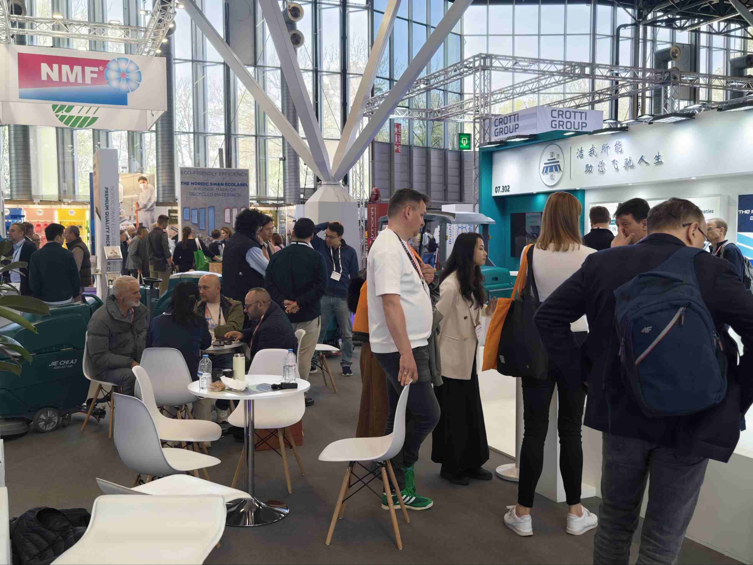 Встречайте Цзе Чи на конференции Interclean Amsterdam 2026: Лидеры будущего в сфере уборки.